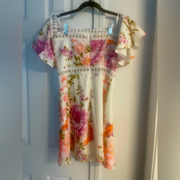 Hello Molly / BY THE BAR DRESS WHITE - Picture 4 of 5